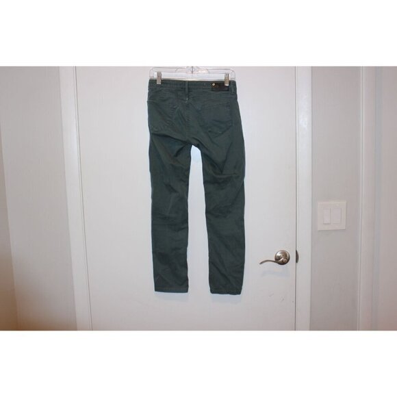 Maison Scotch La Parisienne Skinny Green Jeans 26 zip fly 5 pockets - Picture 5 of 12